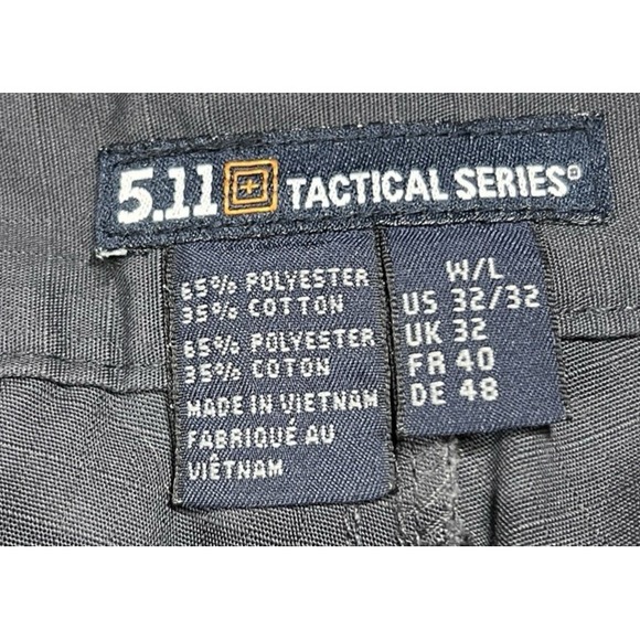 511 Tactical Pants Mens 32x32 Gray Taclite Pro Ripstop Cargo TDU EMT EMS - Picture 3 of 9